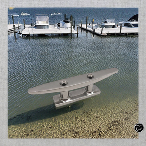 Nouveau matériel d'amarrage de corde de quai plat bas en acier inoxydable 316 taquet de mât <span class=keywords><strong>pour</strong></span> accessoires de <span class=keywords><strong>bateau</strong></span> de yacht de kayak de dériveur - Product Image 4