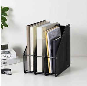 Mesh Magazine File Holder Desk Organizer File <b>Folder</b> <b>Document</b> Rack <b>for</b> Office Organization and Storage - Product Image 6