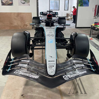 Modelo de Auto de Vidrio Aerodinámico de Alto Rendimiento, Personalizado y de Lujo, Escultura Artística Automotriz de Fórmula 1