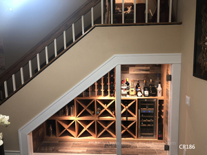Cooling Unit Cooler Custom Door Storage All Glass Wine Cellar Cr189 Glass Wine Cellar - Product Image 4