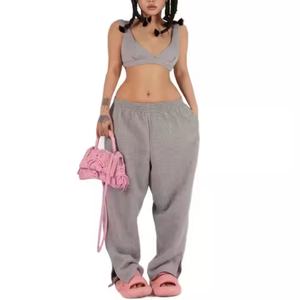 Ropa de Otoño de Alta Calidad con Logotipo Personalizado OEM para Damas, Chaqueta Ajustada Sólida, Chándal de Algodón 100% para Mujer - Product Image 3