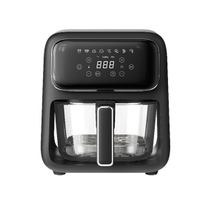 Friteuse à air en verre 4L couleur personnalisation résistant à la chaleur verre Borosilicate <span class=keywords><strong>AirFryer</strong></span> Visible numérique appareils de cuisine électriques - Product Image 4