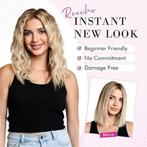 Extensiones de Cabello Sintético para Mujer Ex83, 12 Pulgadas, Ondulado, 180% de Densidad, Fibra Kanekalon, Resistente a Altas Temperaturas - Product Image 2