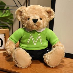 Orsacchiotto di Peluche Stile College con Maglione, Decorazione con Imbottitura in Cotone PP, <span class=keywords><strong>Altezza</strong></span> 31cm-50cm - Product Image 1