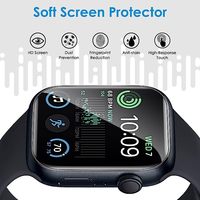 Protecteur d'écran de montre en film hydrogel souple transparent Hd TPU hydrogel pour Apple Watch Series