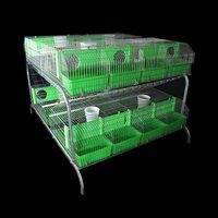 Cages d'Élevage Commerciales pour Lapins