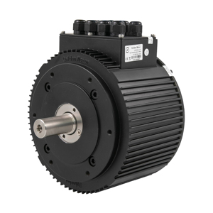 มอเตอร์ PMSM กำลังสูง ขนาดกะทัดรัด 48V 72V 10KW 3700RPM 85n.M สำหรับจักรยานไฟฟ้า/มอเตอร์ไซค์ ระบายความร้อนด้วยอากาศ/น้ำ - Product Image 2