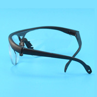 Lunettes de sécurité élégantes avec monture en nylon, verres en polycarbonate anti-buée, anti-poussière, pour la protection des yeux dans le secteur industriel