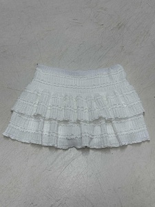 Jupe Tutu Midi Fluffy Unique à Volants Superposés en Dentelle, Style Gâteau, Douce et Moelleuse, Idéale pour l'Été - Product Image 6