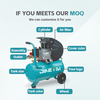 Capacité AC Power Mini Professional Manufacturer 1.5KW 2KW 24L 40L 50L Compresseur d'air portable pour voiture électrique