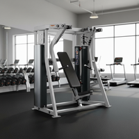 Machine de musculation professionnelle à prix d'usine, presse déclinante isolatérale, équipement de salle de sport, machine à charge par broche pour le dos et les épaules