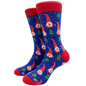<span class=keywords><strong>Calcetines</strong></span> de Santa Claus Unisex de Algodón con Diseño Personalizado al por Mayor, Divertidos, para Regalo, Decoración Navideña - Product Image 3