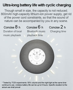 ลำโพง BT แบบพกพา39<span class=keywords><strong>เพลง</strong></span>แบตเตอรี่800mAh ของเล่นขายดีสำหรับเด็กทารก - Product Image 6
