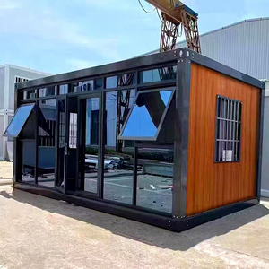 Casa <span class=keywords><strong>Modular</strong></span> Prefabricada Personalizada de Fábrica DXH, Restaurante, Almacén, Tienda, Dormitorio, Oficina de Construcción, Contenedor Personalizado, Dormitorio Prefabricado - Product Image 1