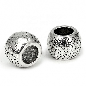 Chaînes en alliage de zinc rondes à gros trous, style vintage antique doré, espaceurs lâches pour la fabrication de bijoux perlés par <span class=keywords><strong>Jadear</strong></span> - Product Image 2