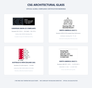 Unidad <span class=keywords><strong>de</strong></span> Doble Acristalamiento CSG Original Triple Silver 6mm 12Ar 6mm, Unidad <span class=keywords><strong>de</strong></span> <span class=keywords><strong>Vidrio</strong></span> Aislante para Renovación <span class=keywords><strong>de</strong></span> Ventanas Residenciales <span class=keywords><strong>de</strong></span> Villas - Product Image 4
