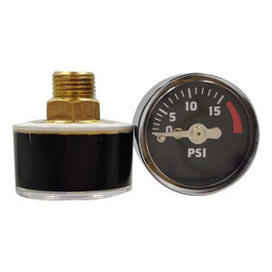 Remise 15Psi cadran noir MIni <span class=keywords><strong>manomètre</strong></span> pour machine à café 15Psi <span class=keywords><strong>manomètre</strong></span> de <span class=keywords><strong>plongée</strong></span> - Product Image 5