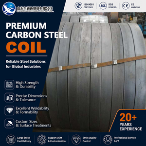 Uncoiling SS400 S355JR Coated 20mm 1219mm Decoiling ASTM A36 Carbon Steel Coil for Pipe Manufacturing - Product Image 1