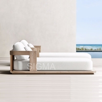 Ensemble table et chaises en teck massif pour patio, jardin, salle à manger, cour, 2025 Weather