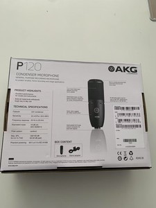 ไมโครโฟนคอนเดนเซอร์อุปกรณ์ P120 <span class=keywords><strong>AKG</strong></span> พร้อมไดอะแฟรมน้ำหนักเบาช่วยให้มั่นใจได้ถึงเสียงที่ชัดเจนสำหรับการบันทึกและการแสดงบนเวที - Product Image 4