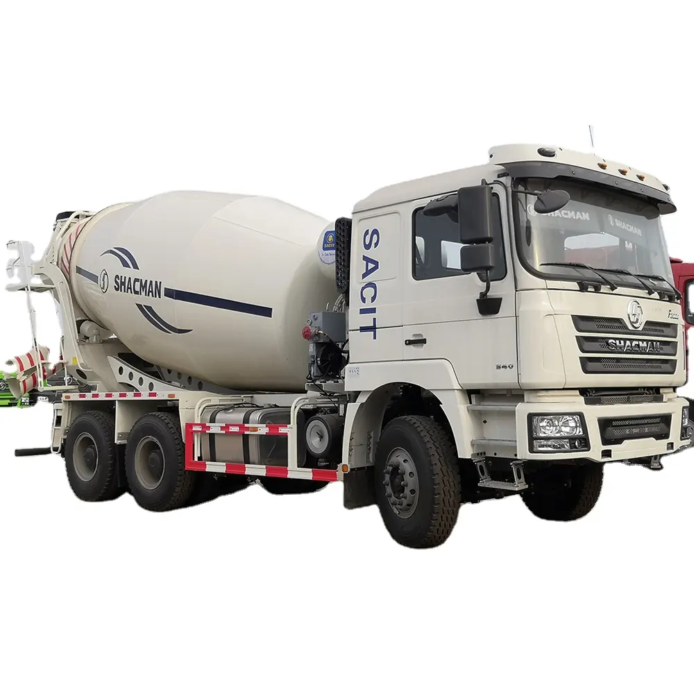 SHACMAN 6x4 9 m3 10 m3 12 m3 autobetoniera autobetoniera prezzo camion trasporto calcestruzzo in vendita