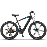 Bicicleta Eléctrica de Montaña de 350W con Motor Central, Transmisión de 21 Velocidades, Velocidad Máxima de 30 km/h, Modelo DGS-X7PLUS, Directo de Fábrica OEM, China