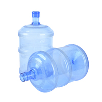 Bouteille d'eau réutilisable en PC de 3 et 5 gallons, grande gourde d'eau vide en plastique