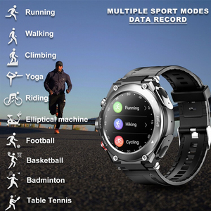 Montre connectée T92 TWS 2-en-<span class=keywords><strong>1</strong></span> avec écouteurs pour suivi du sommeil, température corporelle, moniteur de fréquence cardiaque, tension artérielle, réponse aux appels, commande tactile - Product Image 3