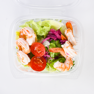 12oz/16oz/24oz/32oz trong suốt nhựa PET salad container Takeaway thực phẩm trái cây salad Bát dùng một lần salad bao bì khay - Product Image 6