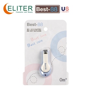 Eliter-cortauñas ecológico para bebés, Kit de cortauñas para uso seguro, color <span class=keywords><strong>rosa</strong></span> y azul, venta al por mayor - Product Image 6