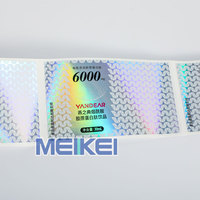 Etiquette de flacon d'emballage à impression personnalisée Etiquette de flacon d'hologramme en vinyle étanche Etiquettes de 3 ml pour peptides