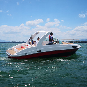 Bateau en fibre de verre de 7,3 m, petit yacht de luxe, bateau de pêche, petit yacht pour passagers - Product Image 1