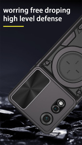 Funda Magnética Giratoria para Teléfono Móvil con Ventana Deslizante para ZTE nubia Z70 Ultra/RedMagic 10 Pro/Neo 2/Neo 3 - Product Image 3