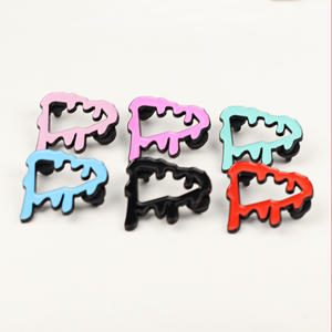 หมุดเบสบอลกรอบหมวกโลหะประดับพลอยเทียมโลโก้โลหะ - Product Image 1