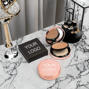 Polvo Facial Compacto Mineral Prensado de 8 Colores Personalizables con Control de Grasa y Corrector para Piel Oscura, Marca Privada - Product Image 2