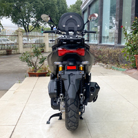 Nouvelle arrivée 2026 YIZHU ADV Gris 250cc Moto à essence EFI sans balais automatique ABS TCS Frein à disque 130 km/h Scooters à essence