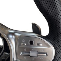 Volant avec design libellule en cuir compatible avec Mercedes Benz Classe C E W213 W203 W205
