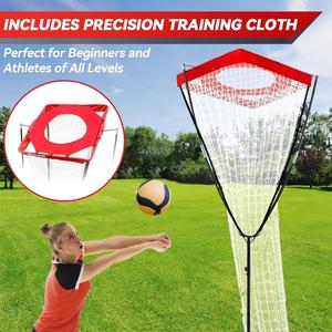 <span class=keywords><strong>Filet</strong></span> d'entraînement pour lanceur <span class=keywords><strong>de</strong></span> <span class=keywords><strong>volley</strong></span>-ball, équipement d'entraînement <span class=keywords><strong>de</strong></span> <span class=keywords><strong>volley</strong></span>-ball avec <span class=keywords><strong>filet</strong></span> réglable en hauteur et en angle, pour l'intérieur et l'extérieur - Product Image 3