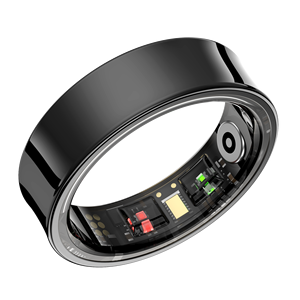 Tendance de la mode diamant bague intelligente Tiktok tourneur de Page vidéo retournement téléphone Selfie télécommande contrôlée par application - Product Image 5