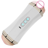 Hochwertiger Bestseller Elektrischer Masturbator Männlicher Masturbator Erwachsenen-Sexspielzeug Saugnapf aus Silikon