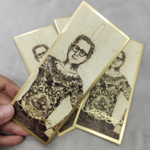 Nhãn Quần Jean Vớ Logo Tùy Chỉnh Thẻ Treo Lỗ Lạ Mắt Cá Nhân Thẻ Kraft Giá Quần Áo Tùy Chỉnh - Product Image 6