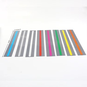 Herramientas para la Dislexia, Tiras de Lectura Guiada para Niños, Superposiciones Coloridas, Marcadores, Adhesivos de Vinilo Personalizables, Impermeables - Product Image 6