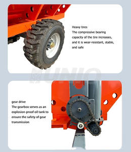 Fabrieksvoorraad Trekker Getrokken Graanbak Drager Chaser Met Roterende Vijzel Voor Boerderij - Product Image 4