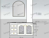 Miroir LED intelligent mural de luxe moderne, résistant à l'eau, pour salle de bain, meuble-lavabo d'appartement, coiffeuse - Personnalisable
