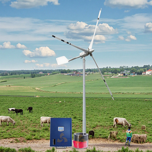 กังหันลมผลิตไฟฟ้าขนาดเล็ก ประสิทธิภาพสูง 15KW 10KW 5KW 3KW 2KW 800w สำหรับใช้ในบ้าน - Product Image 1