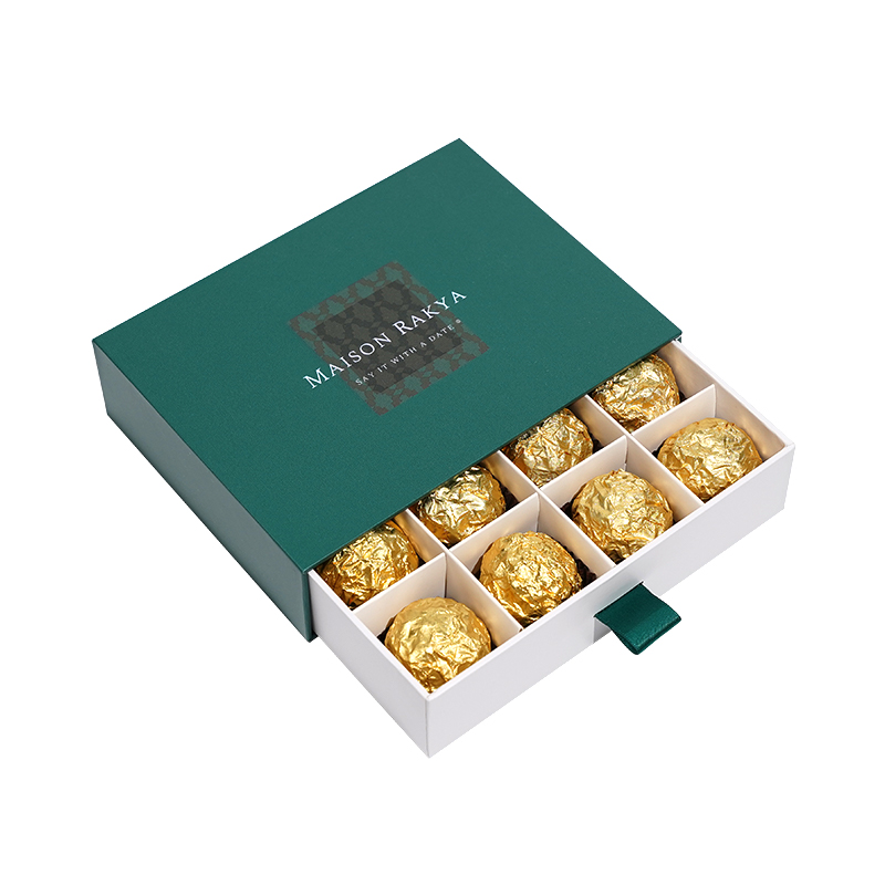 caja de bombones con cajón