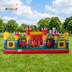 WINSUN Inflatable Fun Octopus Theme Park Inflatable Amusement Octopus Inflatable Trampoline - Product Image 1