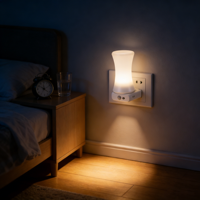 Lampe d'orientation multifonctionnelle à induction, indice de protection IP20, alimentation CA 85-265V, matériau ABS, lampe d'orientation portable