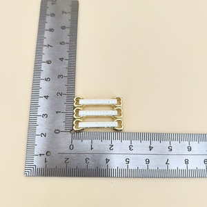 Componentes de Joyería de Aleación de Zinc con Circonita Cúbica en Diversas Formas para la Fabricación de Pulseras - Product Image 4