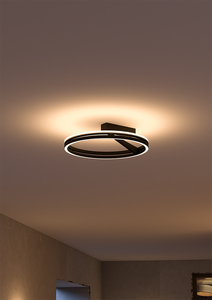 Lámpara <span class=keywords><strong>de</strong></span> Techo Redonda Moderna para Remodelación del Hogar, Luces <span class=keywords><strong>de</strong></span> Superficie para Sala <span class=keywords><strong>de</strong></span> Estar - Product Image 4